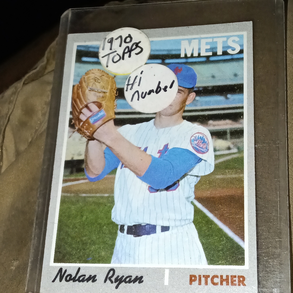 1970 Topps Nolan Ryan Hi Number Mets Trading Card -